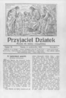 Przyjaciel Dziatek: pisemko dla dziatwy ewangelickiej. 1928 R.5 nr10