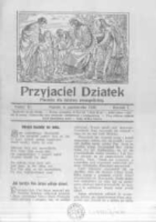 Przyjaciel Dziatek: pisemko dla dziatwy ewangelickiej. 1930 R.7 nr10