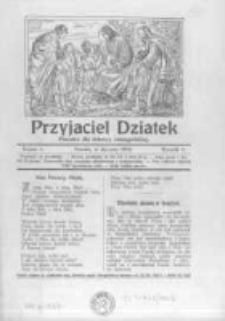 Przyjaciel Dziatek: pisemko dla dziatwy ewangelickiej. 1932 R.9 nr1