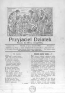 Przyjaciel Dziatek: pisemko dla dziatwy ewangelickiej. 1932 R.9 nr7-8