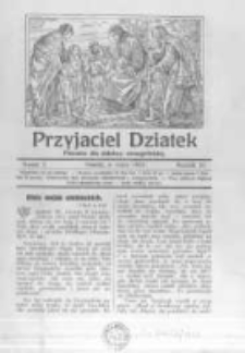 Przyjaciel Dziatek: pisemko dla dziatwy ewangelickiej. 1933 R.10 nr3