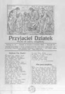 Przyjaciel Dziatek: pisemko dla dziatwy ewangelickiej. 1933 R.10 nr8-9