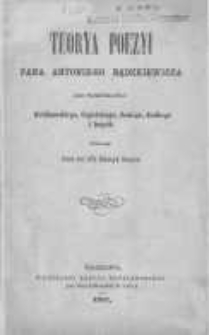 Teorya poezyi pana Antoniego Bądzkiewicza jako przeróbka prac Królikowskiego, Ciegielskiego, Jeskiego, Jenikego i innych