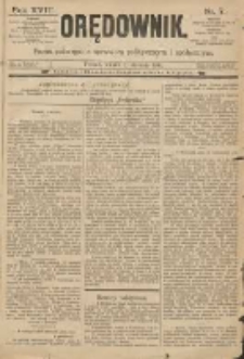 Orędownik: pismo poświęcone sprawom politycznym i spółecznym 1888.01.10 R.18 Nr7
