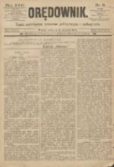Orędownik: pismo poświęcone sprawom politycznym i spółecznym 1888.01.12 R.18 Nr9