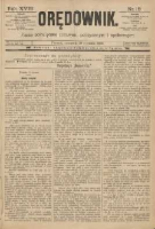 Orędownik: pismo poświęcone sprawom politycznym i sp&oacute;łecznym 1888.01.19 R.18 Nr15