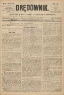 Orędownik: pismo poświęcone sprawom politycznym i spółecznym 1888.01.19 R.18 Nr15