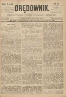 Orędownik: pismo poświęcone sprawom politycznym i spółecznym 1888.01.22 R.18 Nr18