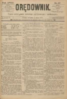Orędownik: pismo poświęcone sprawom politycznym i spółecznym 1888.02.02 R.18 Nr27