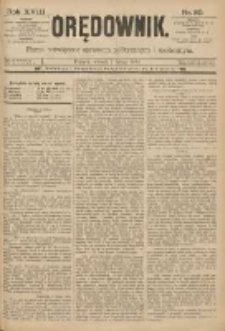 Orędownik: pismo poświęcone sprawom politycznym i spółecznym 1888.02.07 R.18 Nr30