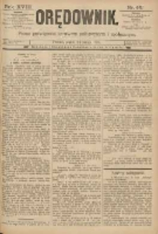 Orędownik: pismo poświęcone sprawom politycznym i spółecznym 1888.02.24 R.18 Nr45