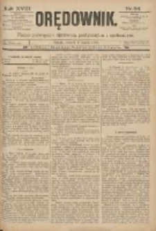 Orędownik: pismo poświęcone sprawom politycznym i sp&oacute;łecznym 1888.03.06 R.18 Nr54