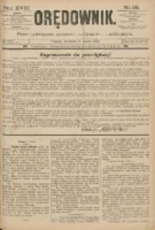 Orędownik: pismo poświęcone sprawom politycznym i spółecznym 1888.03.11 R.18 Nr59