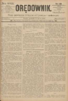 Orędownik: pismo poświęcone sprawom politycznym i spółecznym 1888.03.18 R.18 Nr65