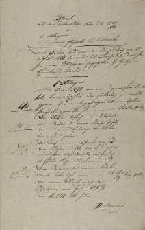 Extrakt z dokumentów dotyczących Błażejewa, Drzewczewa, Głogówka i Bodzewka z lat 1799-1800