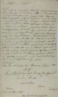 Pełnomocnictwo Królewskiej Regencyi dla ks. Szpetkowskiego 03.12.1821