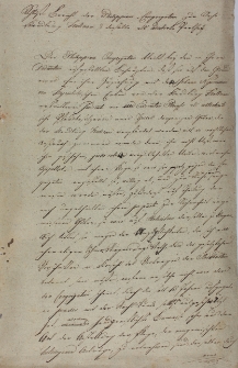 Dokument dotyczący procesu w sprawie Handlu Molinarych 04.06.1822
