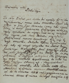 List ks. Szpetkowskiego 30.09.1822