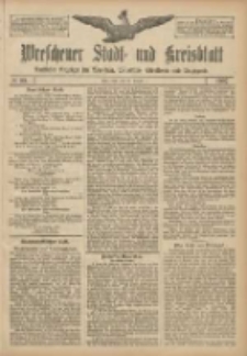 Wreschener Stadt und Kreisblatt: amtlicher Anzeiger für Wreschen, Miloslaw, Strzalkowo und Umgegend 1907.08.20 Nr99