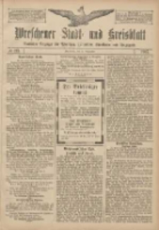 Wreschener Stadt und Kreisblatt: amtlicher Anzeiger f&uuml;r Wreschen, Miloslaw, Strzalkowo und Umgegend 1907.09.21 Nr113