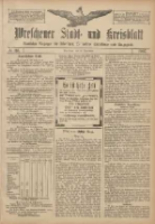 Wreschener Stadt und Kreisblatt: amtlicher Anzeiger für Wreschen, Miloslaw, Strzalkowo und Umgegend 1907.09.28 Nr116