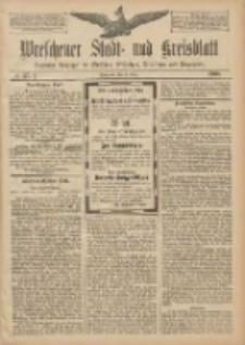 Wreschener Stadt und Kreisblatt: amtlicher Anzeiger für Wreschen, Miloslaw, Strzalkowo und Umgegend 1908.03.26 Nr37