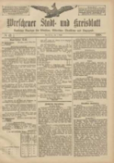 Wreschener Stadt und Kreisblatt: amtlicher Anzeiger für Wreschen, Miloslaw, Strzalkowo und Umgegend 1908.04.07 Nr42