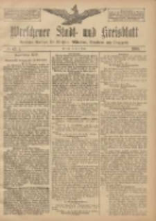 Wreschener Stadt und Kreisblatt: amtlicher Anzeiger für Wreschen, Miloslaw, Strzalkowo und Umgegend 1908.04.09 Nr43