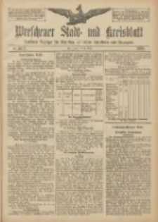 Wreschener Stadt und Kreisblatt: amtlicher Anzeiger für Wreschen, Miloslaw, Strzalkowo und Umgegend 1908.04.28 Nr50