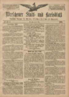 Wreschener Stadt und Kreisblatt: amtlicher Anzeiger für Wreschen, Miloslaw, Strzalkowo und Umgegend 1908.05.14 Nr57