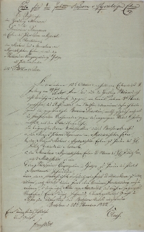 Kopia dokumentu Molinarego 25.11.1823