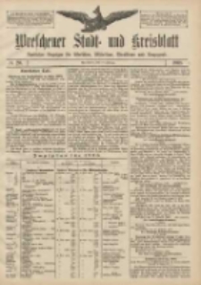 Wreschener Stadt und Kreisblatt: amtlicher Anzeiger für Wreschen, Miloslaw, Strzalkowo und Umgegend 1908.02.15 Nr20