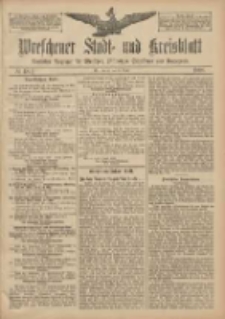 Wreschener Stadt und Kreisblatt: amtlicher Anzeiger für Wreschen, Miloslaw, Strzalkowo und Umgegend 1908.04.23 Nr48