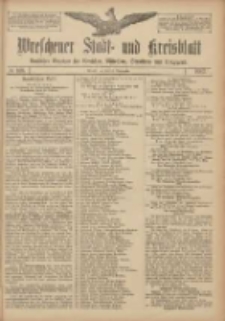 Wreschener Stadt und Kreisblatt: amtlicher Anzeiger f&uuml;r Wreschen, Miloslaw, Strzalkowo und Umgegend 1907.09.10 Nr108