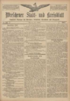 Wreschener Stadt und Kreisblatt: amtlicher Anzeiger f&uuml;r Wreschen, Miloslaw, Strzalkowo und Umgegend 1907.10.05 Nr119