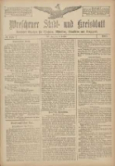 Wreschener Stadt und Kreisblatt: amtlicher Anzeiger f&uuml;r Wreschen, Miloslaw, Strzalkowo und Umgegend 1907.10.19 Nr125