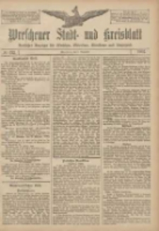 Wreschener Stadt und Kreisblatt: amtlicher Anzeiger für Wreschen, Miloslaw, Strzalkowo und Umgegend 1907.11.05 Nr132