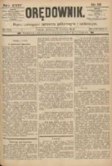 Orędownik: pismo poświęcone sprawom politycznym i spółecznym 1888.04.15 R.18 Nr88