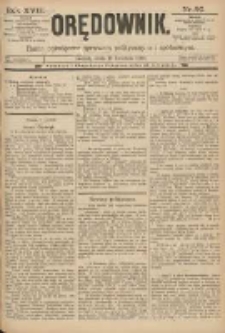 Orędownik: pismo poświęcone sprawom politycznym i sp&oacute;łecznym 1888.04.18 R.18 Nr90