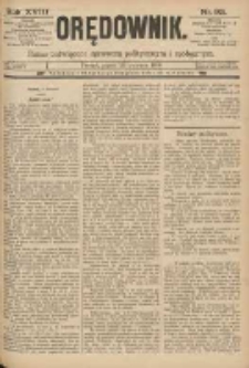 Orędownik: pismo poświęcone sprawom politycznym i spółecznym 1888.04.20 R.18 Nr92