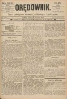Orędownik: pismo poświęcone sprawom politycznym i spółecznym 1888.04.21 R.18 Nr93