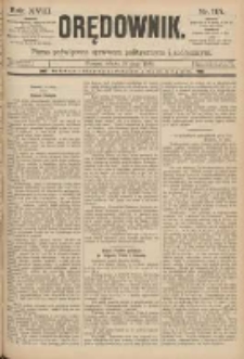 Orędownik: pismo poświęcone sprawom politycznym i spółecznym 1888.05.19 R.18 Nr115
