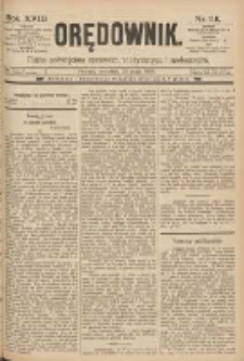 Orędownik: pismo poświęcone sprawom politycznym i spółecznym 1888.05.24 R.18 Nr118