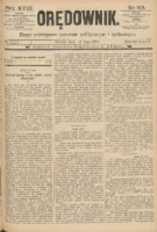 Orędownik: pismo poświęcone sprawom politycznym i sp&oacute;łecznym 1888.05.30 R.18 Nr123