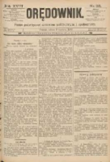 Orędownik: pismo poświęcone sprawom politycznym i spółecznym 1888.06.09 R.18 Nr131