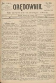 Orędownik: pismo poświęcone sprawom politycznym i spółecznym 1888.06.10 R.18 Nr132