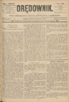 Orędownik: pismo poświęcone sprawom politycznym i sp&oacute;łecznym 1888.06.26 R.18 Nr145