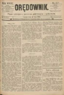 Orędownik: pismo poświęcone sprawom politycznym i spółecznym 1888.07.11 R.18 Nr157