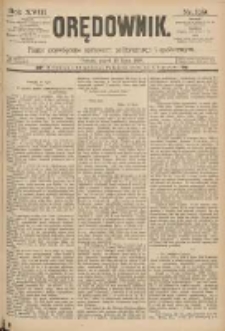 Orędownik: pismo poświęcone sprawom politycznym i sp&oacute;łecznym 1888.07.13 R.18 Nr159