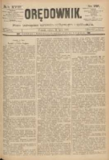 Orędownik: pismo poświęcone sprawom politycznym i spółecznym 1888.07.21 R.18 Nr166